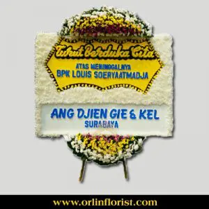 Karangan Bunga Papan Duka Cita JKT-008
