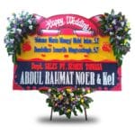 Bunga Papan Happy Wedding Surabaya SBY-008