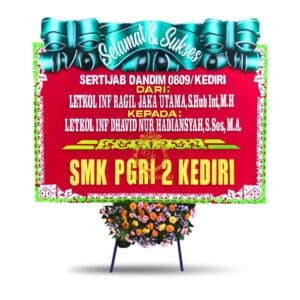 Bunga Papan Selamat Sukses Kediri KDRC-006