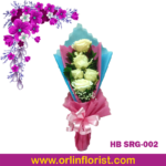 handbouquet bunga mawar di sragen