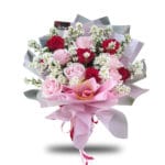 Handbouquet Mawar Kediri HB KDR-001