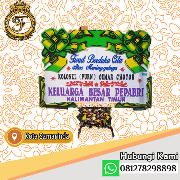 bunga papan duka cita di samarinda