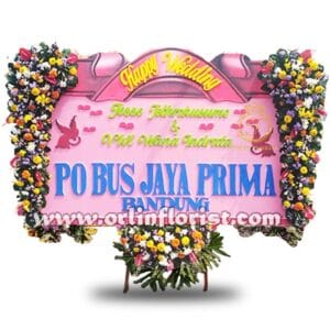 Bunga Papan Wedding Surabaya SBY-011