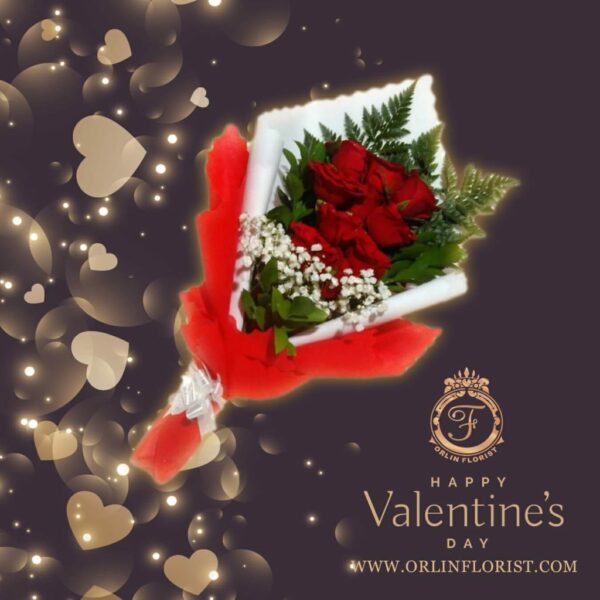 Bouquet Mawar Valentine Val HBL-008 Bouquet Mawar Valentine Val HBL-008