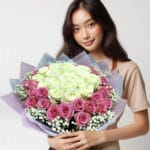 Bouquet Mawar Valentine Val HBP-001 Orlin Florist