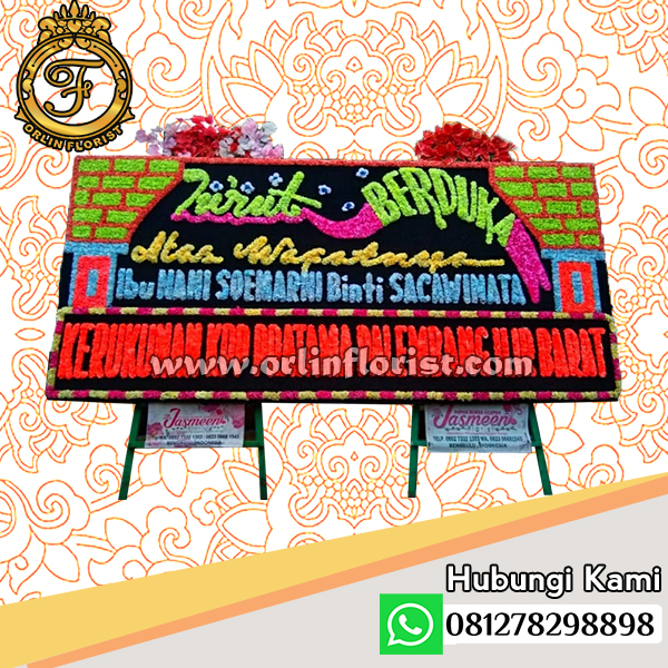 Bunga Papan Duka Cita Bengkulu OBKD-001