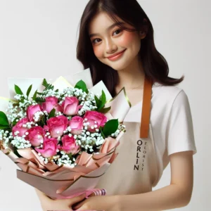 Bouquet Mawar Valentine Val HBL-005
