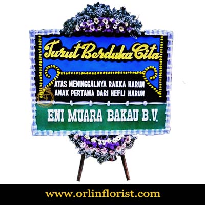 Bunga Papan Duka Cita Jakarta OJKTD-008 Bunga Papan Duka Cita Jakarta OJKTD-008