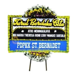 Karangan Bunga Papan Duka Cita OJKTD-001