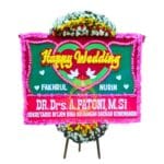 Karangan Bunga Papan Wedding OJKTW-002