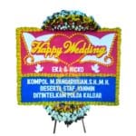 Karangan Bunga Papan Wedding OJKTW-003