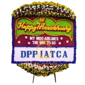 Karangan Bunga Papan Wedding OJKTW-020