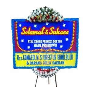 Bunga Papan Selamat dan Sukses Cibubur OJKTC-005