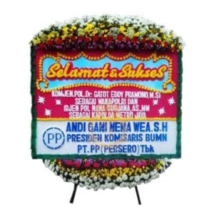 Bunga Papan Selamat dan Sukses OJKTC-012