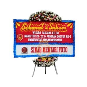Bunga Papan Wisuda OJKTC-003