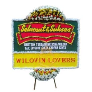 Bunga Papan Selamat dan Sukses Bekasi OJKTC-007