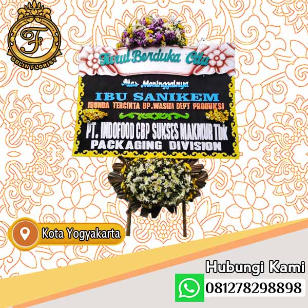 Bunga Papan Duka Cita Yogyakarta DIY-014
