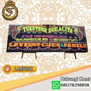Bunga Papan Duka Cita Lampung LMP-002