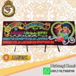 Bunga Papan Happy Wedding Lampung LMP-010