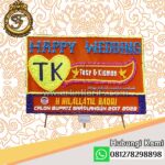 bunga papan happy wedding jambi JBI-01