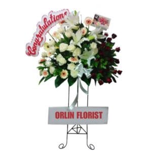 Standing Flowers Congratulations Jakarta STC-002
