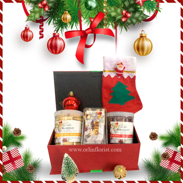 Hampers Natal - Box Cookie Pita