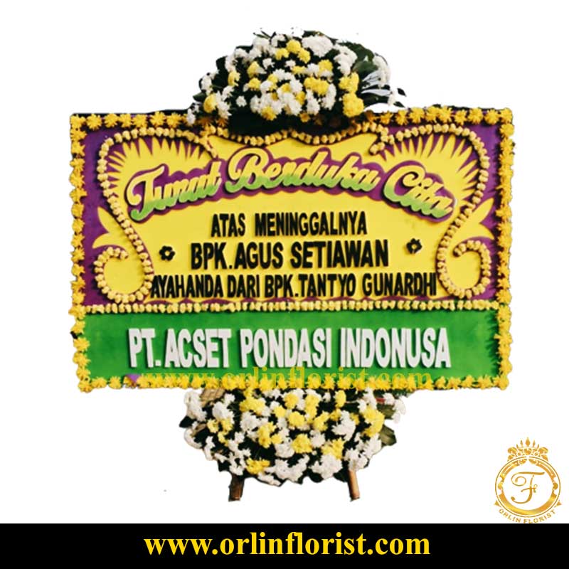 Bunga Papan Duka Cita Bandung BDGD-006