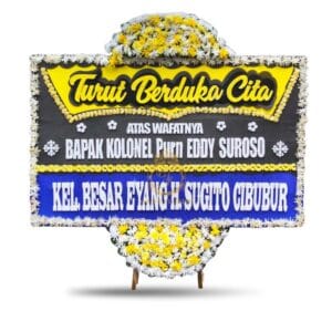 Bunga Papan Duka Cita Bandung BDGD-010