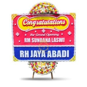 Bunga Papan Selamat dan Sukses Bandung BDG-017