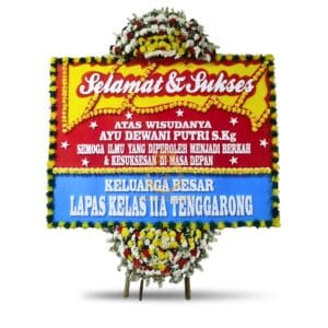 Bunga Papan Selamat dan Sukses Bandung BDG-018
