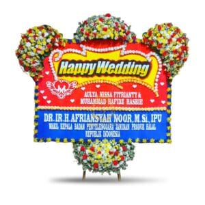 Bunga Papan Wedding Bandung BDGW-002