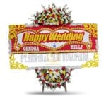 Bunga Papan Wedding Bandung BDGW-004