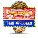 Bunga Papan Wedding Bandung BDGW-006