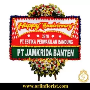 Bunga Papan Wedding Bandung BDGW-009 - Gambar 1