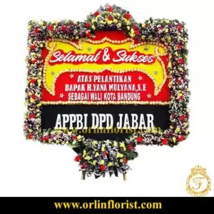 Bunga Papan Selamat dan Sukses Bandung BDG-013