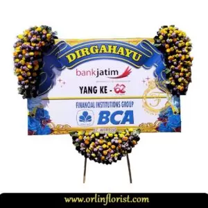 Bunga Papan Wedding Gresik GROCG-001