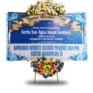 Bunga Papan Duka Cita Surabaya SBY-023