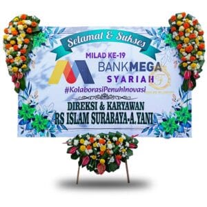 Bunga Papan Printing Congratulation Surabaya SBY-026