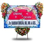 Bunga Papan Printing Wedding Surabaya SBY-025