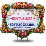 Bunga Papan Printing Wedding Surabaya SBY-029