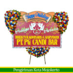 Bunga Papan Happy Wedding Mojokerto PMJO-011