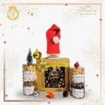 Box Cookie Christmas Ribbon M