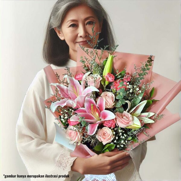 Buket Mawar Hari Ibu-020