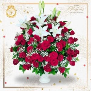 Bunga Meja Natal BMN-008