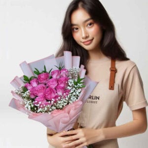 Bouquet Mawar Val HBM-029 orlin Florist