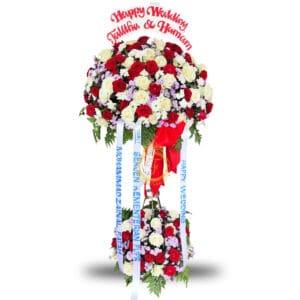 Standing Flowers Wedding STD KDR-006